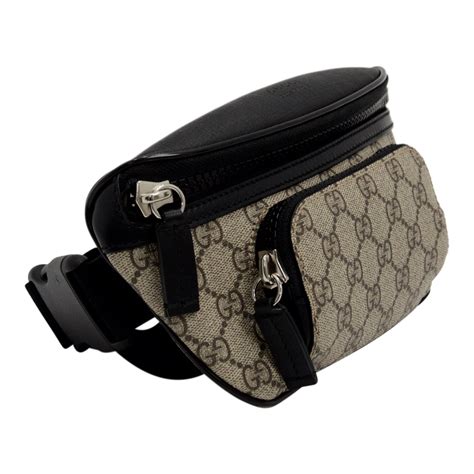 gucci gg supreme monogram belt bag|gucci gg supreme shoulder bag.